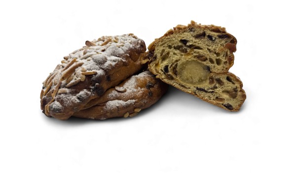 Kerst stol met noten klein