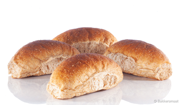 Bruine puntjes 4 stuks